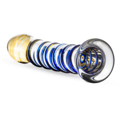 Gildo Dildo en Verre n° 01 - 17.5 x 3.5 cm